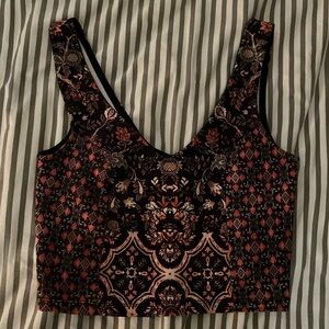 Topshop crop top